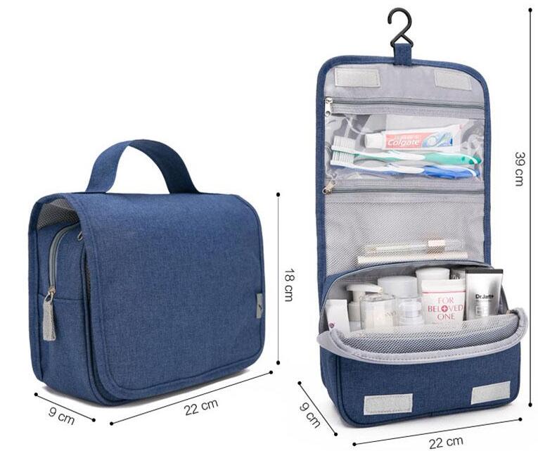 fashion Travel Nylon cosmetics bags water-proof beauty Women makeup bags bathroom organizer of portable bath hook washing up bag