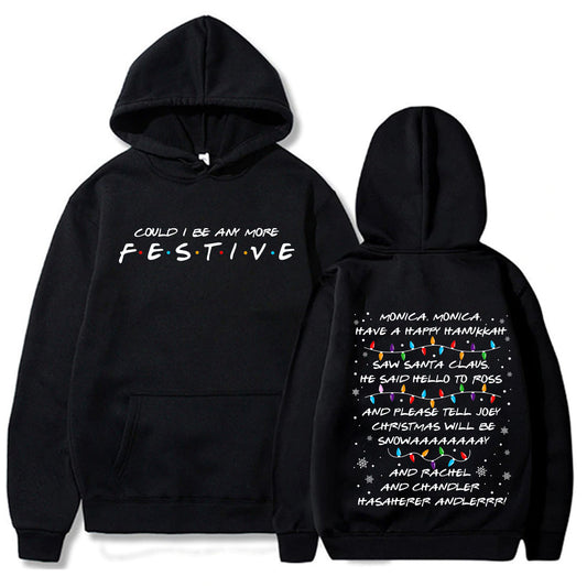 Festive Friends Series Hoodie Christmas Sweatshirt
