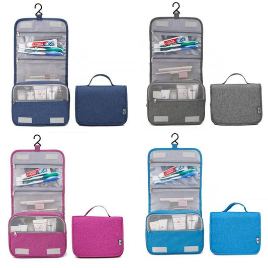 fashion Travel Nylon cosmetics bags water-proof beauty Women makeup bags bathroom organizer of portable bath hook washing up bag