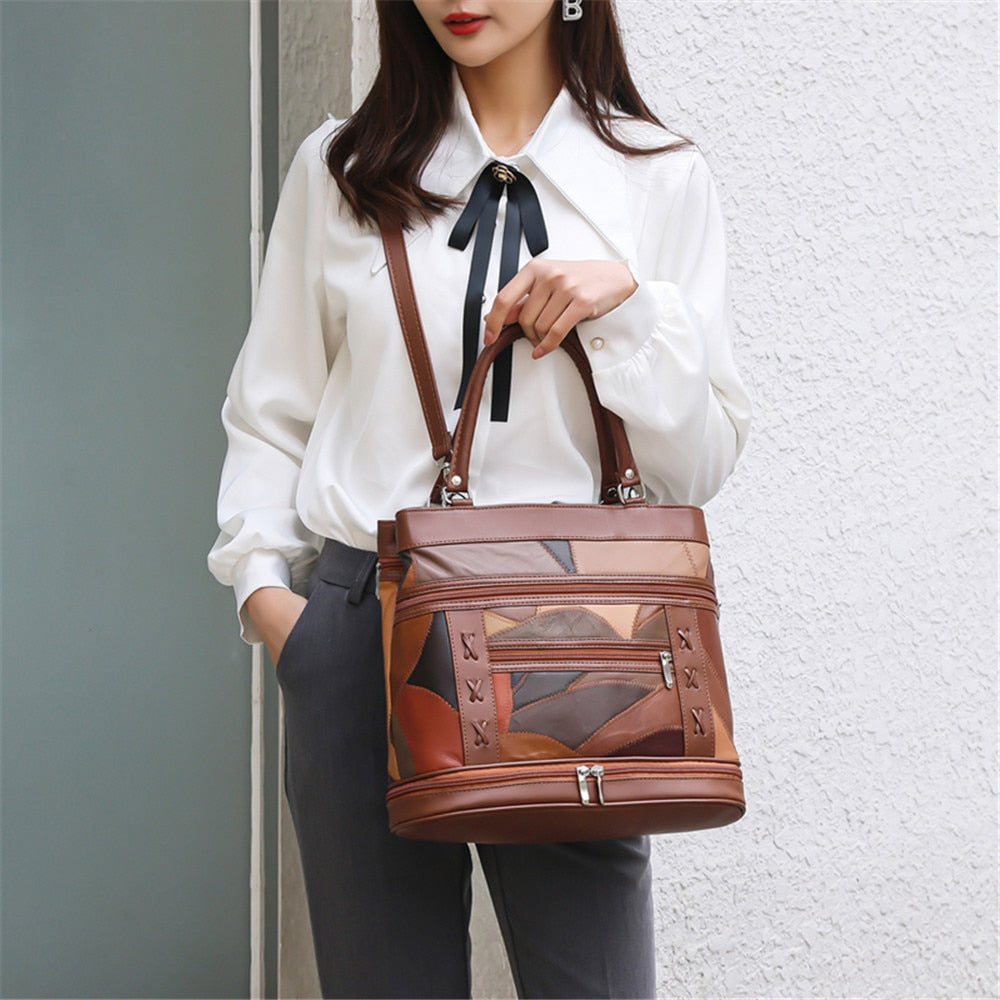 Luxury Designer Leather Ladies Shoulder Bag Fashion Design Women's Handbag New Women Messenger Bags