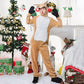 Elk Christmas costume Christmas deer Christmas costume