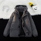 New Plus Size Cotton Coat Men Plus Thick Fashion Brand Winter Cotton Coat Hooded Cotton Coat