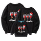 Parent-child Hoodie Pure Cotton T-shirt American Style New Year Christmas