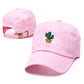 Cute Plant Embroidered Cap Cactus Embroidered Cap Outdoor Embroidered Curved Brim Cap Washed Soft Cap
