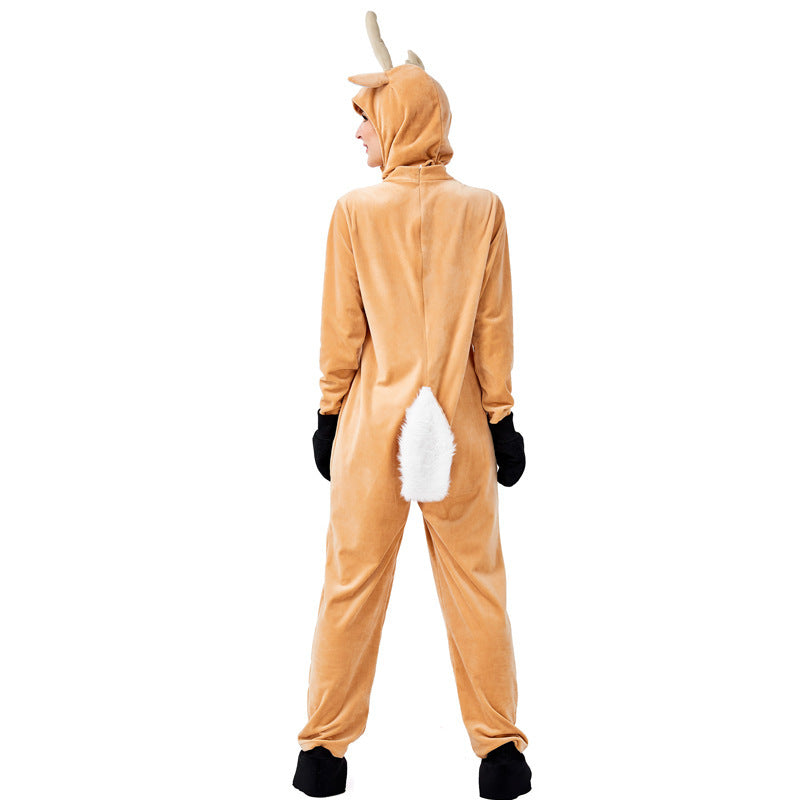 Elk Christmas costume Christmas deer Christmas costume