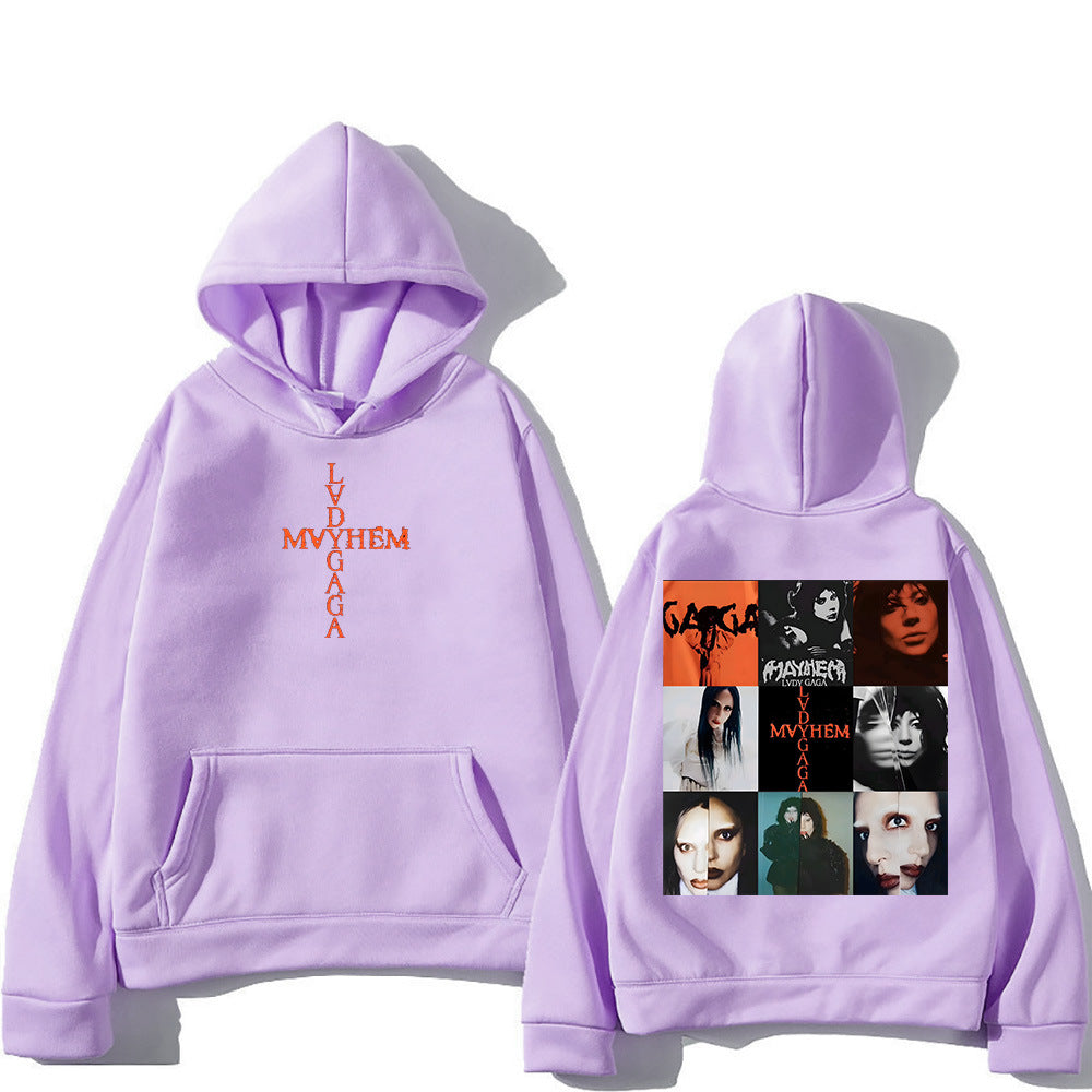 Lady Gaga Mayhem New Album  Hoodies Fashion Men/Women Ha