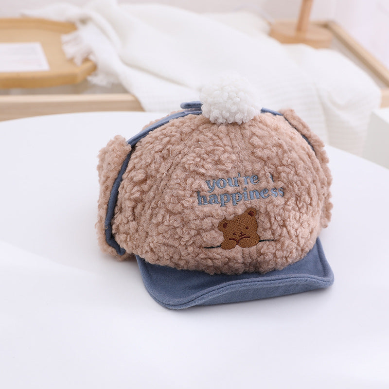 Children's And Boys' Cashmere Baseball Caps