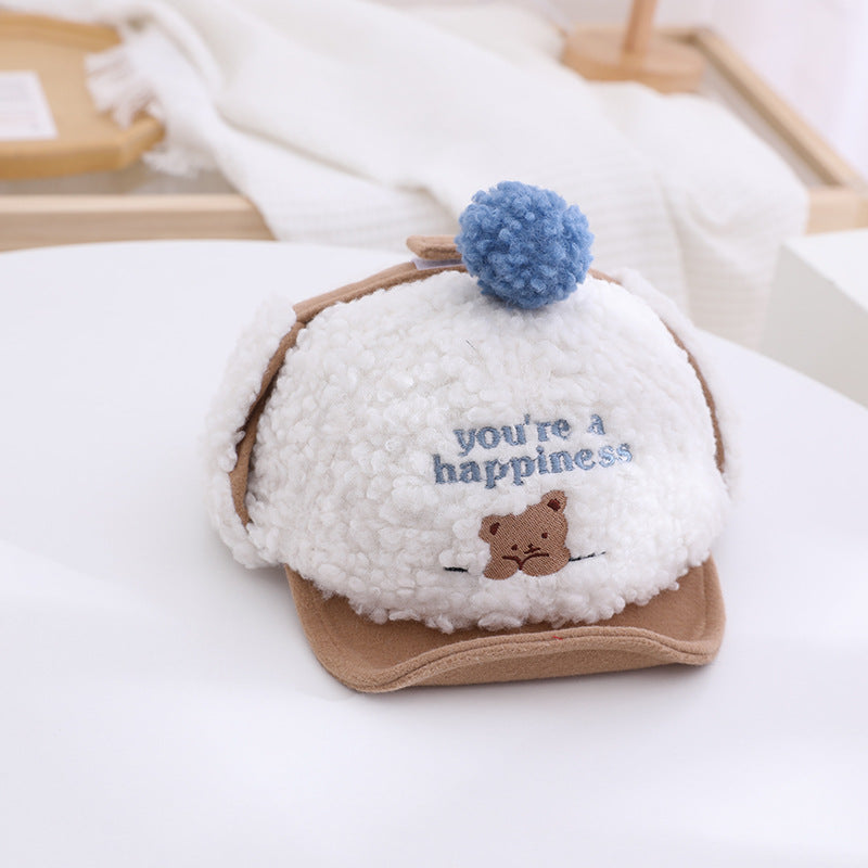 Children's And Boys' Cashmere Baseball Caps