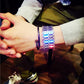 Creative LED Light Men Women Digital Wristwatches Style Male Female Electronic Clock Fashion Casual Couple Bracelet Watch