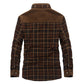 Winter Jacket Men Thicken Warm Fleece Jackets Coats Pure Cotton Plaid Jacket Military Clothes