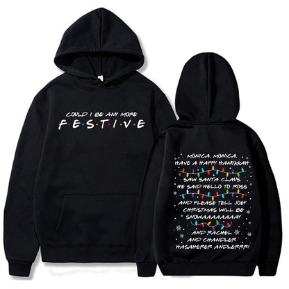 Festive Friends Series Hoodie Christmas Sweatshirt