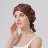 Bath cap silk headscarf cap women's hair care cap