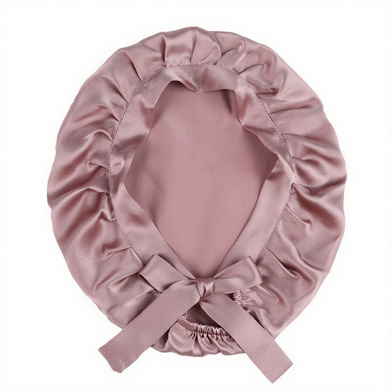 Bath cap silk headscarf cap women's hair care cap