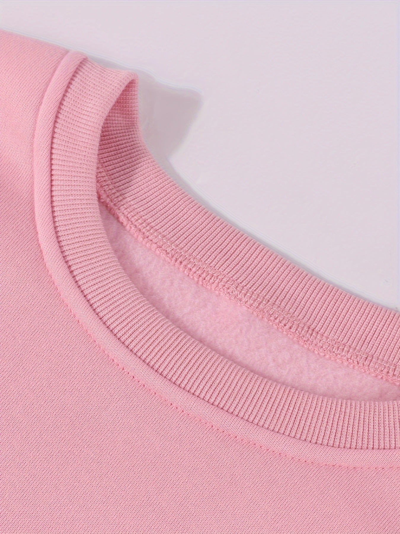 Long Sleeve Christmas Reindeer Graphic Crew Neck Sweatshirt