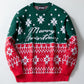 Christmas Knitwear Christmas Jacquard Loose Hooded Sweater