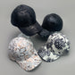 Korean Style Pure Leather Printing Baseball Caps