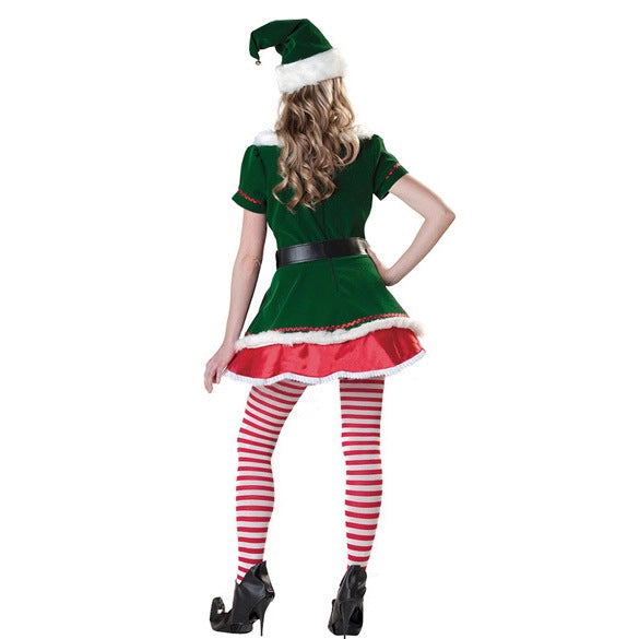 Halloween Christmas Clown Costume Adult Unisex Couple Outfit Christmas Dress