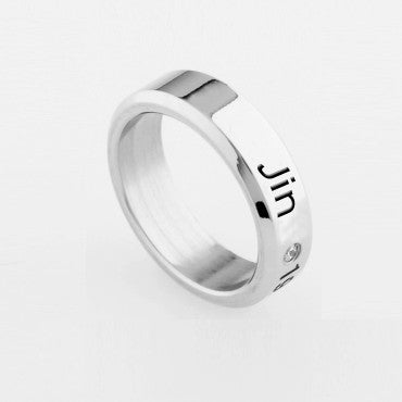 Bulletproof Youth League Around The Same Ring Jewelry Birthday Aid Student Couple Ring Jewelry Men And Women