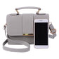 Women Fashion PU Leather Shoulder Small Flap Crossbody Handbags Top Handle Tote  Messenger Bags
