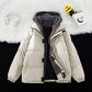 New Plus Size Cotton Coat Men Plus Thick Fashion Brand Winter Cotton Coat Hooded Cotton Coat