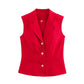 Fashion casual suit with vest and pants for women