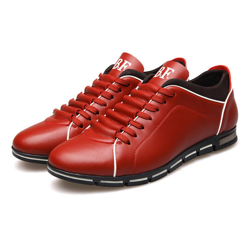 Men's casual single shoes, fashionable British sports style casual shoes