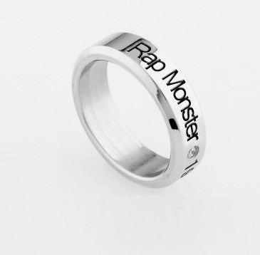 Bulletproof Youth League Around The Same Ring Jewelry Birthday Aid Student Couple Ring Jewelry Men And Women