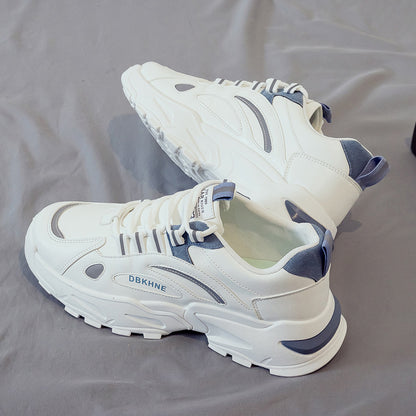 Casual Sports Dad Trendy Shoes Trendy Men's Shoes Versatile Board Shoes with Velvet Warm Cotton Shoes