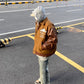 Loose Padded Puzzle Jacket Jacket Men
