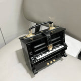 purses and handbags Luxury Designer crossbody shoulder bag For Women piano shape top handle bags Purse Messenger Bag banquet bag