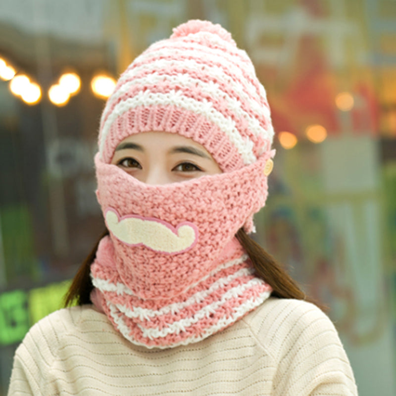 New Winter Women's Caps Funny Knitted Hat