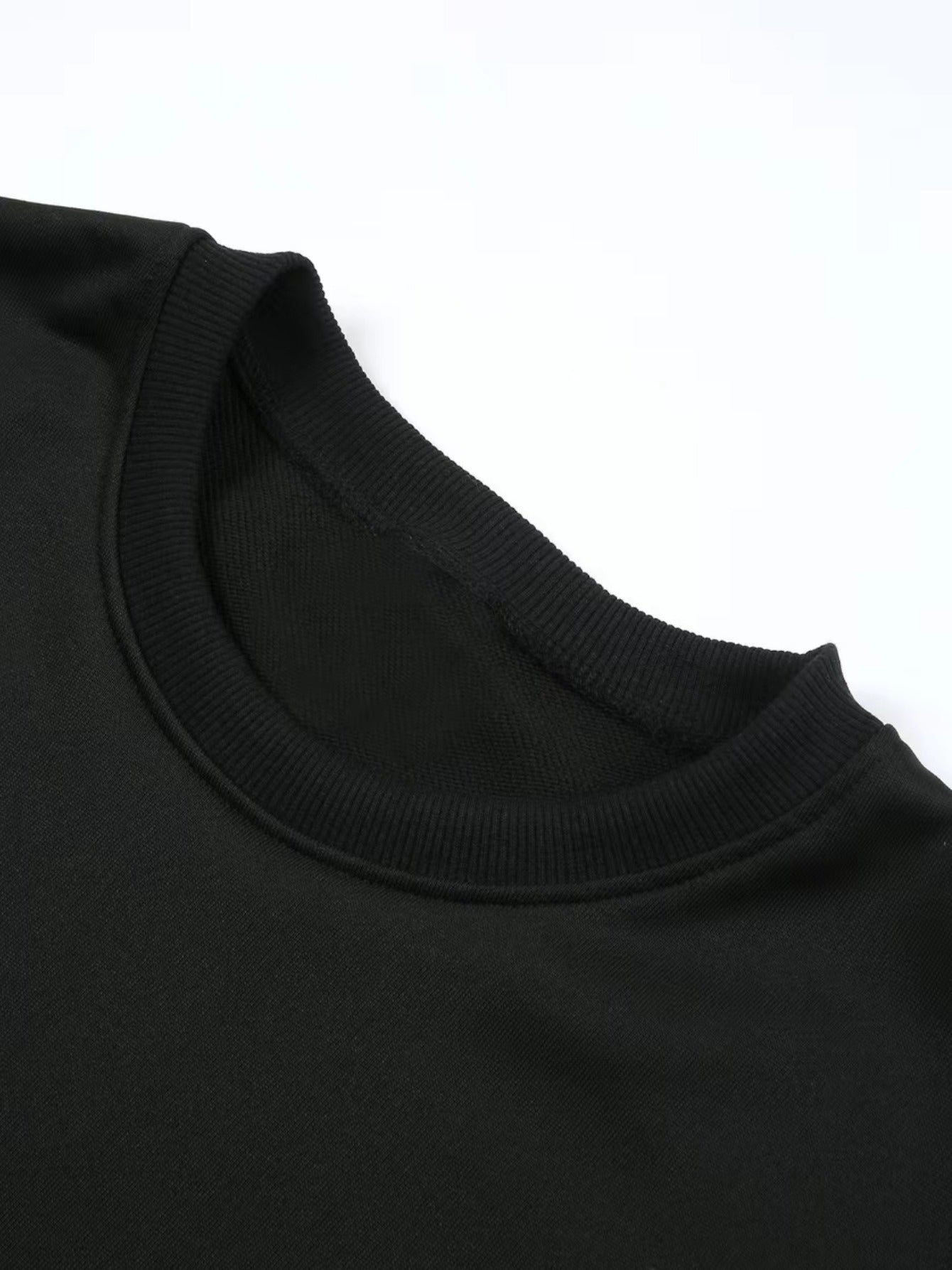 Men'S Crew Neck Long Sleeve Christmas-Themed Active Sweatshi