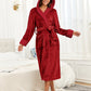 Ms Xiangses Lapel Nightgown And Loungewear For Fall And Winter