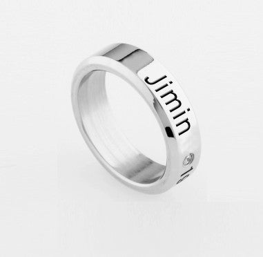 Bulletproof Youth League Around The Same Ring Jewelry Birthday Aid Student Couple Ring Jewelry Men And Women