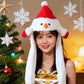 Funny Animated Cartoon Inflatable Christmas Hat Christmas Decoration, Holiday Gift