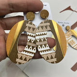 Jewelry Vintage Indian Jewelry Ancient Wood Earrings Fashion