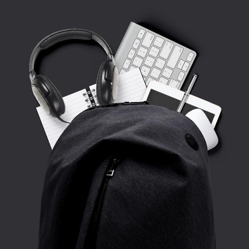 ARCTIC HUNTER Vintage design Casual three uses Crossbody Bags USB Charger Male Chest shoulder for men