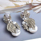 Fashion earrings ZA exaggerated pearl jewelry