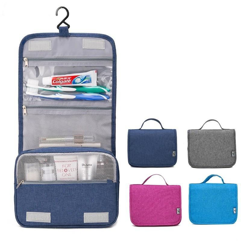 fashion Travel Nylon cosmetics bags water-proof beauty Women makeup bags bathroom organizer of portable bath hook washing up bag