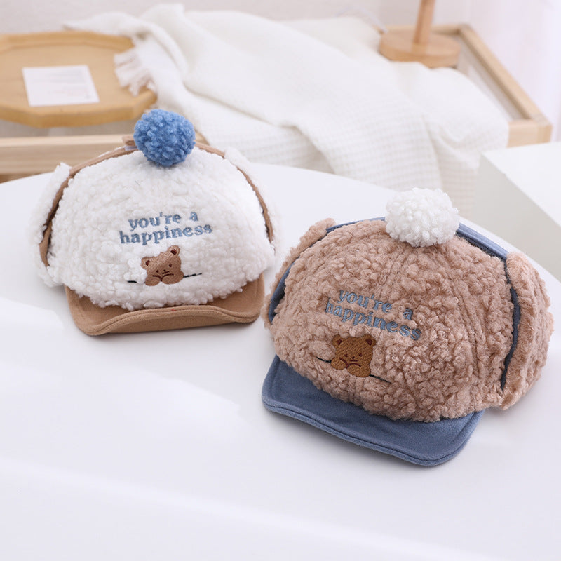 Children's And Boys' Cashmere Baseball Caps