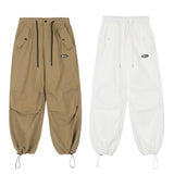 Fashion Pleated Paratrooper Overalls Men