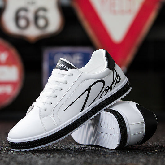 Versatile flat casual shoes student sports board shoes