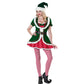 Halloween Christmas Clown Costume Adult Unisex Couple Outfit Christmas Dress