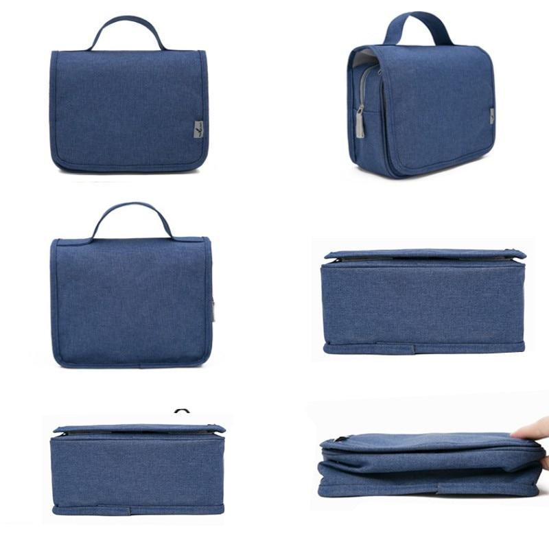 fashion Travel Nylon cosmetics bags water-proof beauty Women makeup bags bathroom organizer of portable bath hook washing up bag