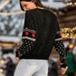 Christmas Element Round Neck Sweater