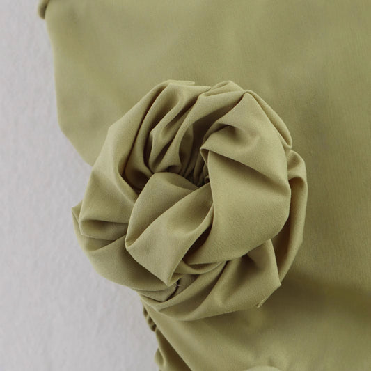 Fashion niche decorative strapless short dress for women