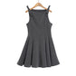 Fashion casual shoulder bow sleeveless dress for women