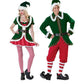 Halloween Christmas Clown Costume Adult Unisex Couple Outfit Christmas Dress