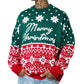 Christmas Knitwear Christmas Jacquard Loose Hooded Sweater