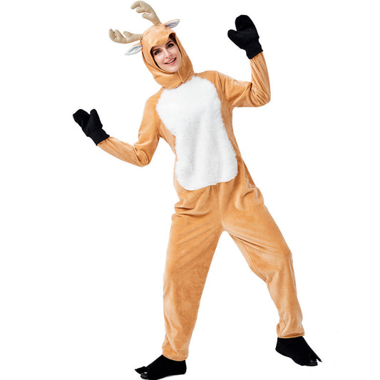 Elk Christmas costume Christmas deer Christmas costume